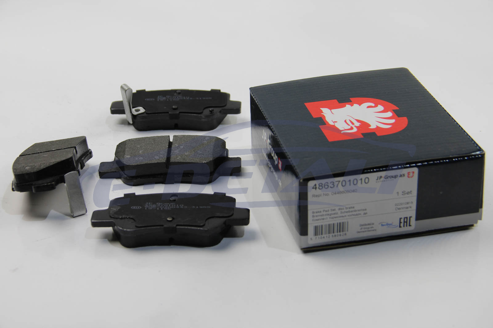 4863701010 JP GROUP JP GROUP TOYOTA Тормозные колодки задн. Avensis 09-